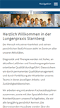 Mobile Screenshot of lungenarzt.de